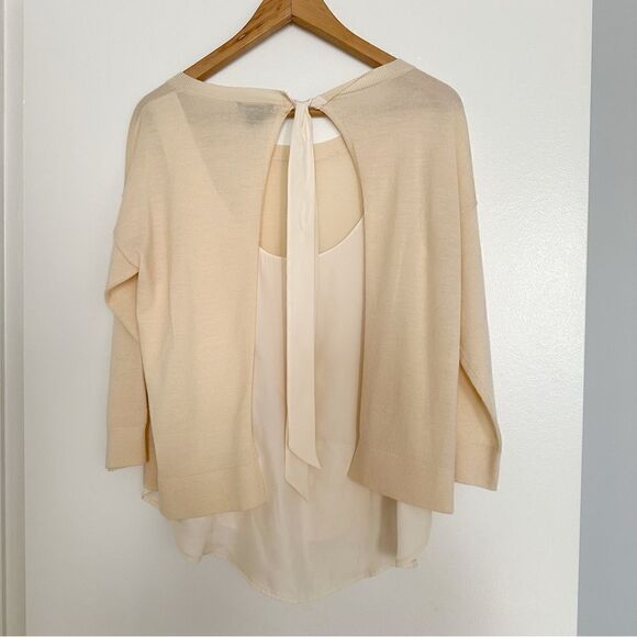 Club Monaco Pullover Wool SilK Blend Sweater - Picture 3 of 7